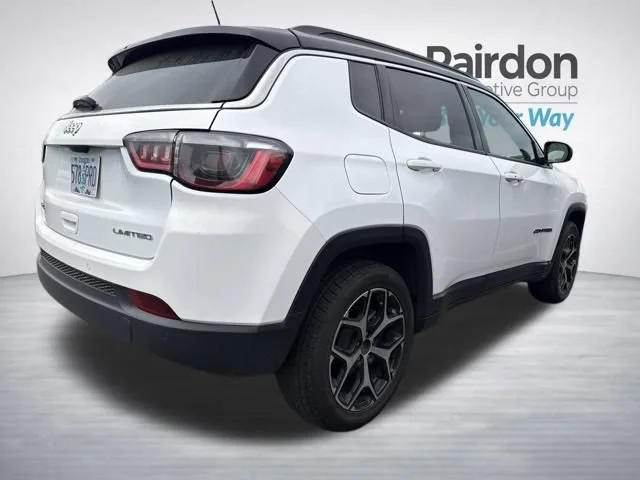 Used 2024 Bright White Clearcoat Jeep Limited image 13