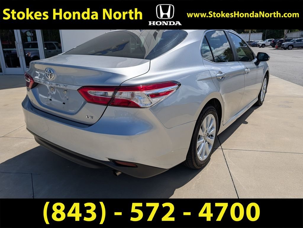 Used 2020 Silver Toyota LE image 3