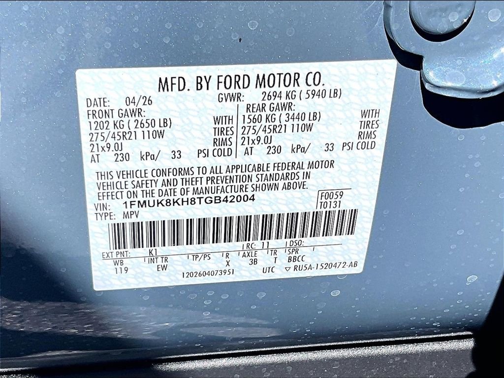 New 2026 Vapor Blue Metallic Ford ST-Line image 13