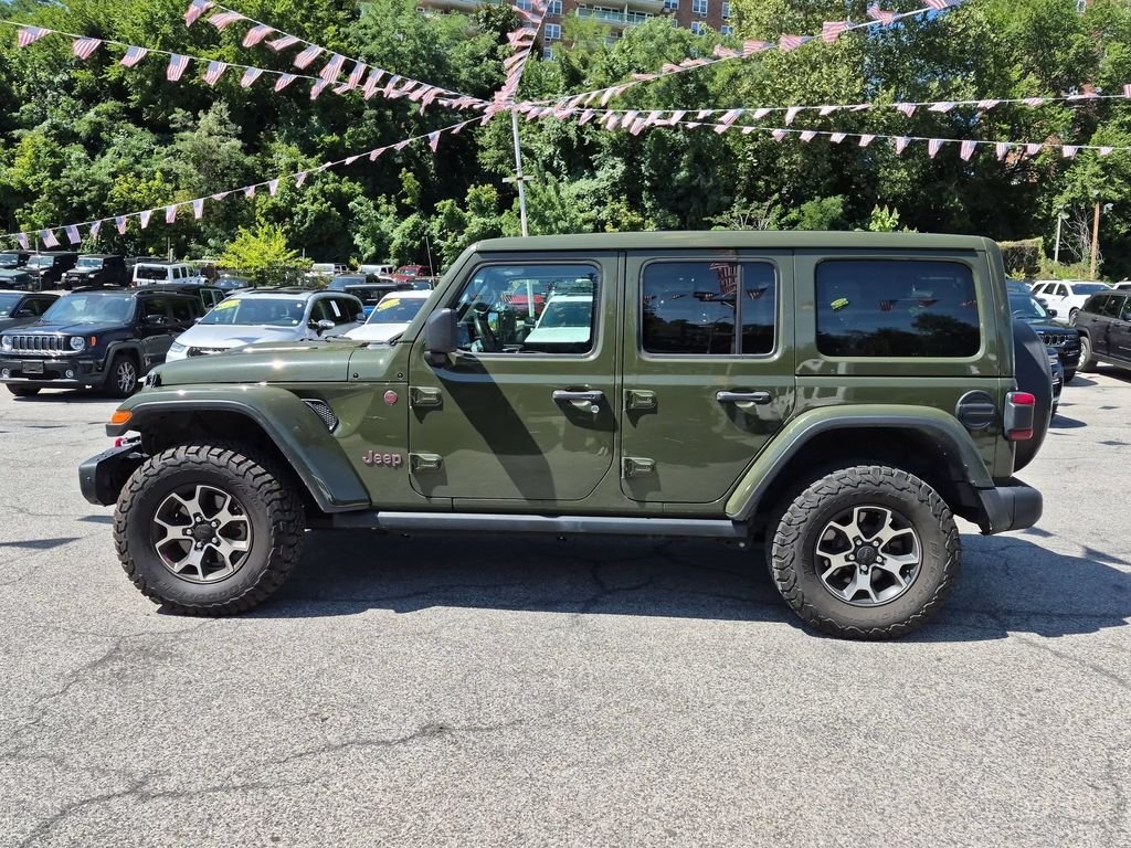 Used 2021 Green Jeep Unlimited Rubicon image 10