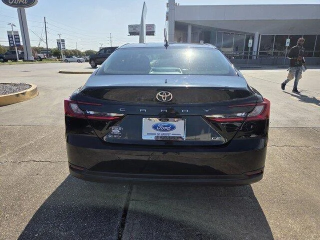 Used 2025 BLACK Toyota LE image 4