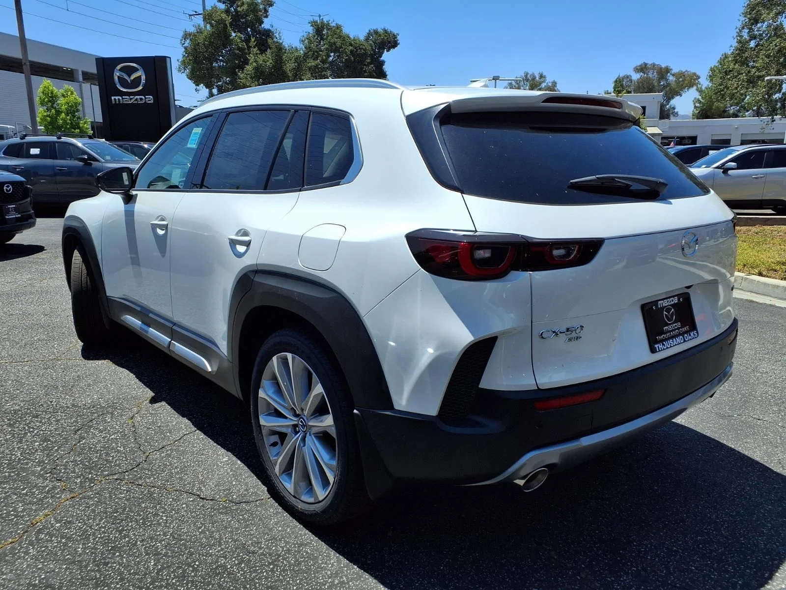 New 2026 Wind Chill Pearl Mazda 2.5 Turbo AWD image 5