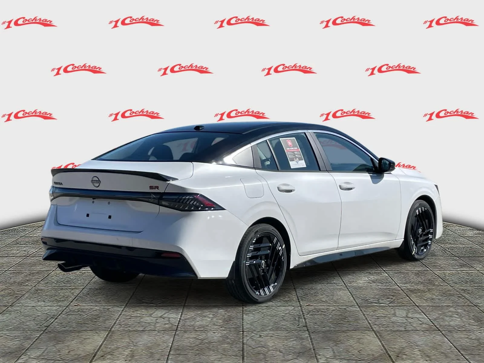 New 2026 Aspen White Tricoat/Super Black Nissan SR image 7