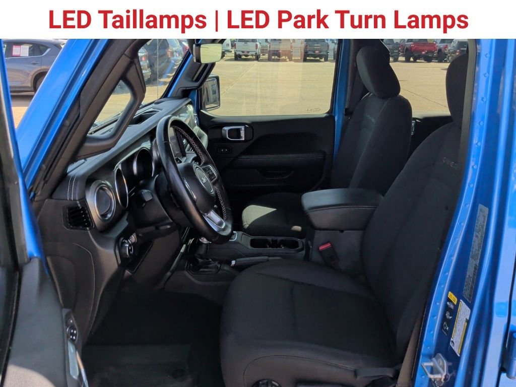Used 2022 Blue Jeep Overland image 14