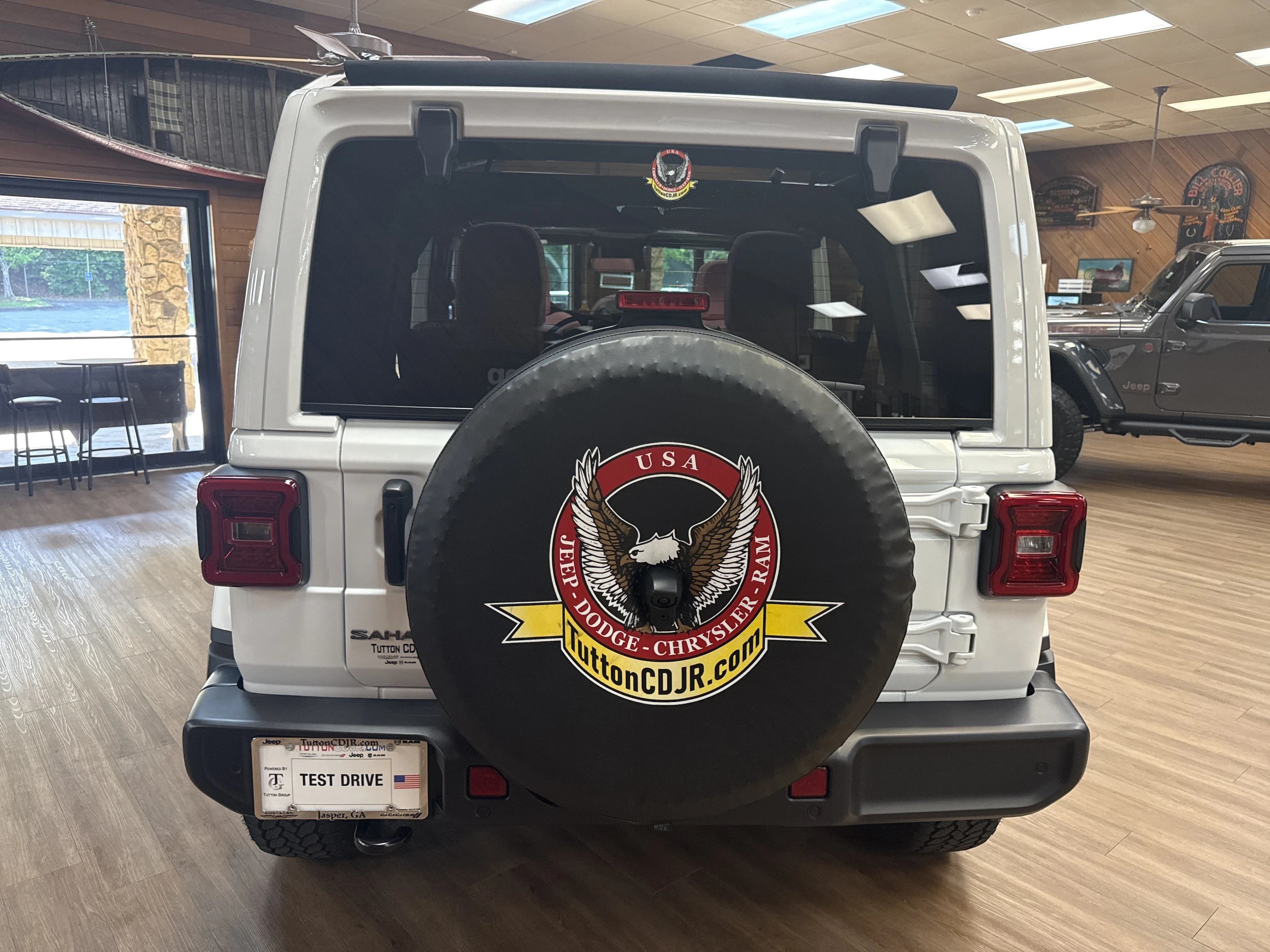 New 2026 Bright White Clearcoat Jeep Sahara image 6