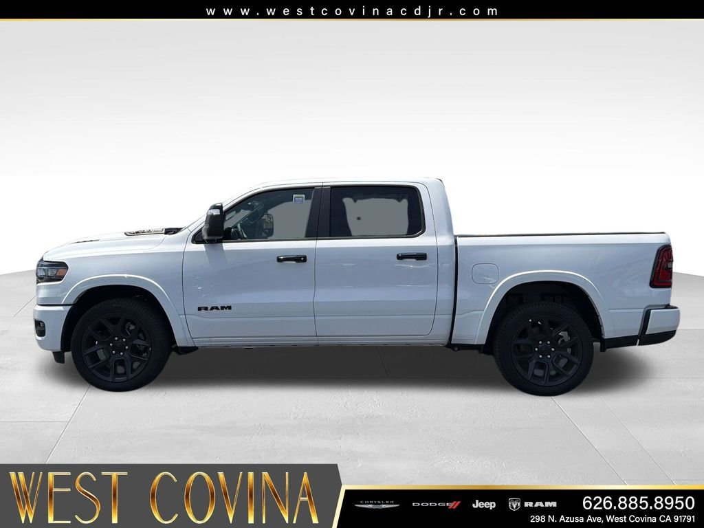 New 2025 Bright White Clear-Coat Exterior Paint RAM Laramie image 2