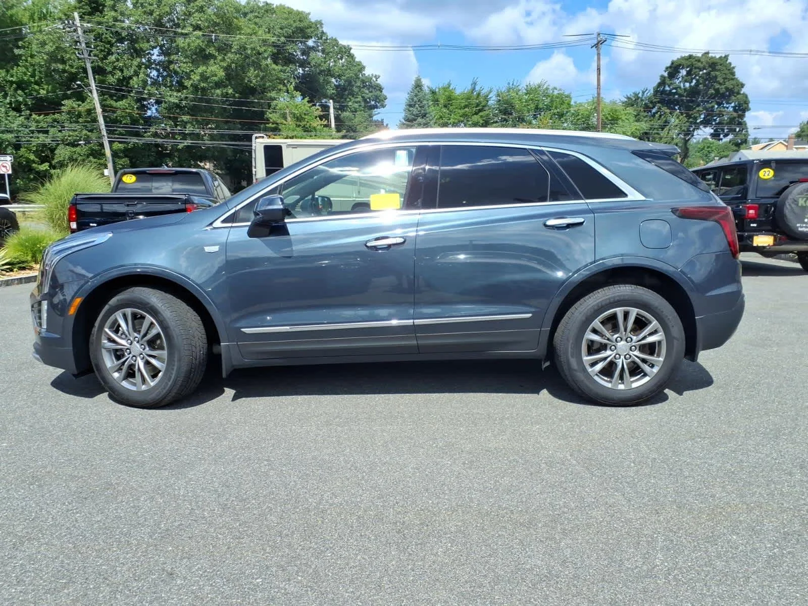 Used 2021 Shadow Metallic Cadillac AWD Premium Luxury image 12