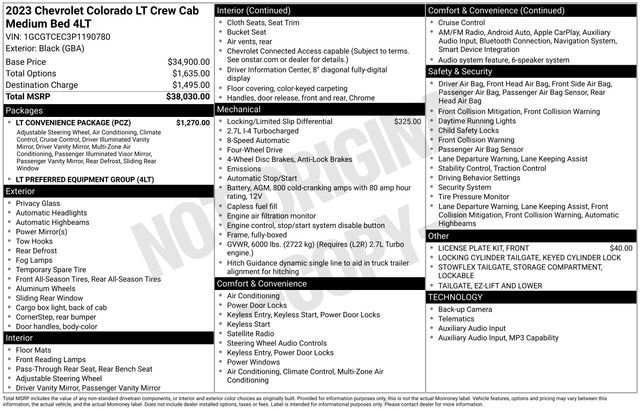2023 Chevrolet Colorado