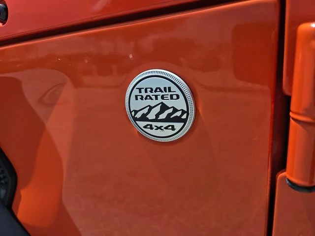 Used 2018 Orange Jeep Unlimited Sport S image 3