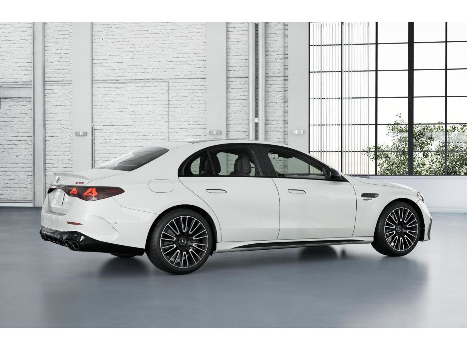 New 2026 MANUFAKTUR Moonlight White Metallic Mercedes-Benz AMG® E 53 E 4MATIC+ Sedan image 32