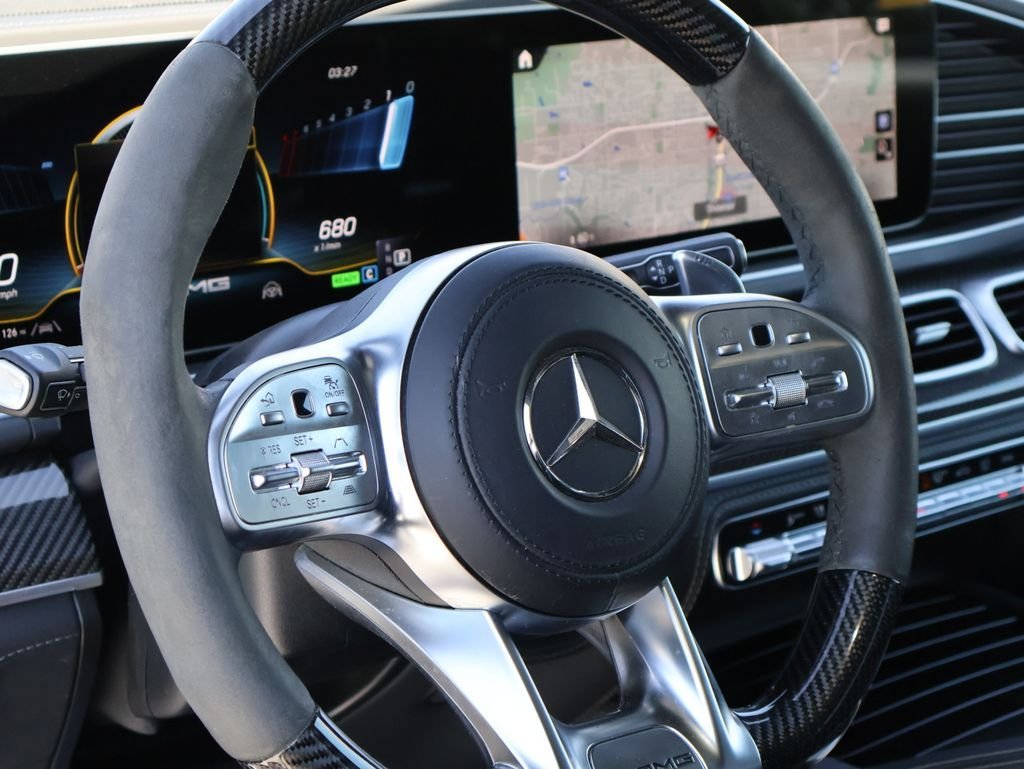 Used 2022 Obsidian Black Metallic Mercedes-Benz GLS 63 AMG® image 21