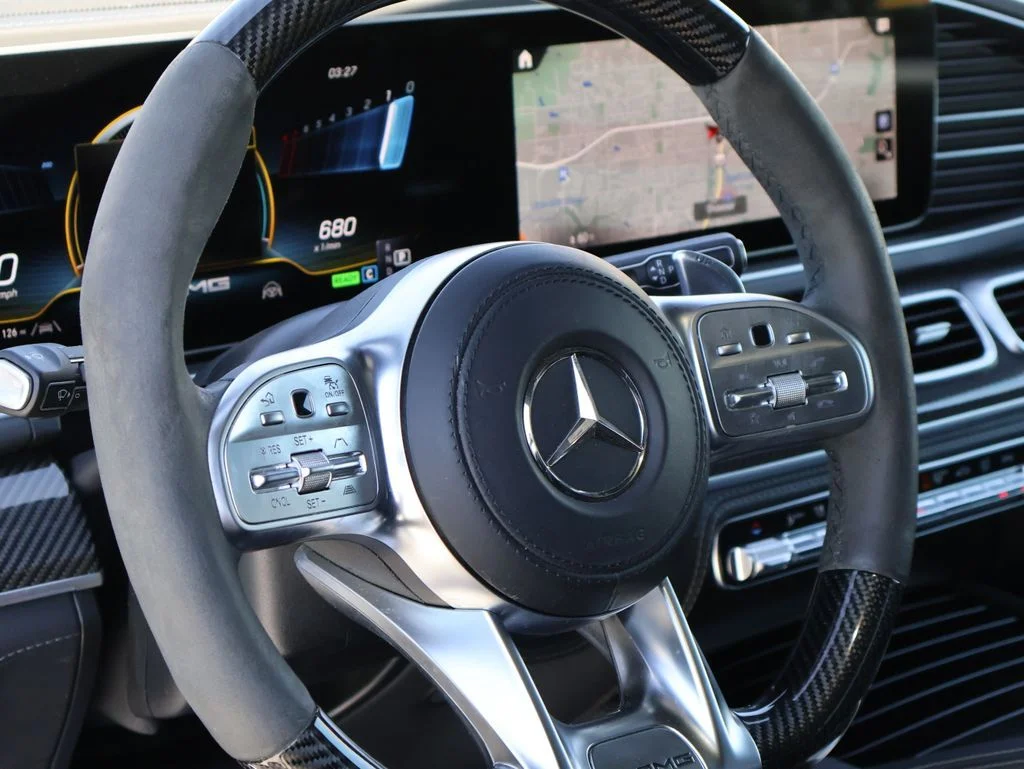 Used 2022 Obsidian Black Metallic Mercedes-Benz GLS 63 AMG® image 21