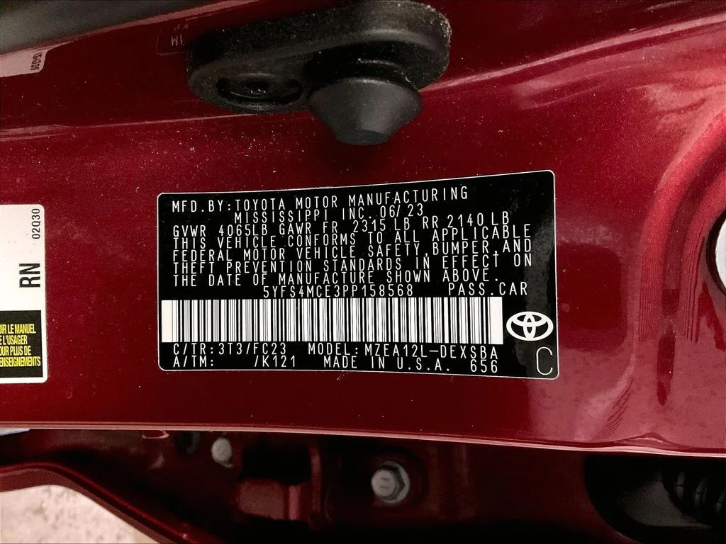 Certified Used 2023 Red Toyota SE image 39