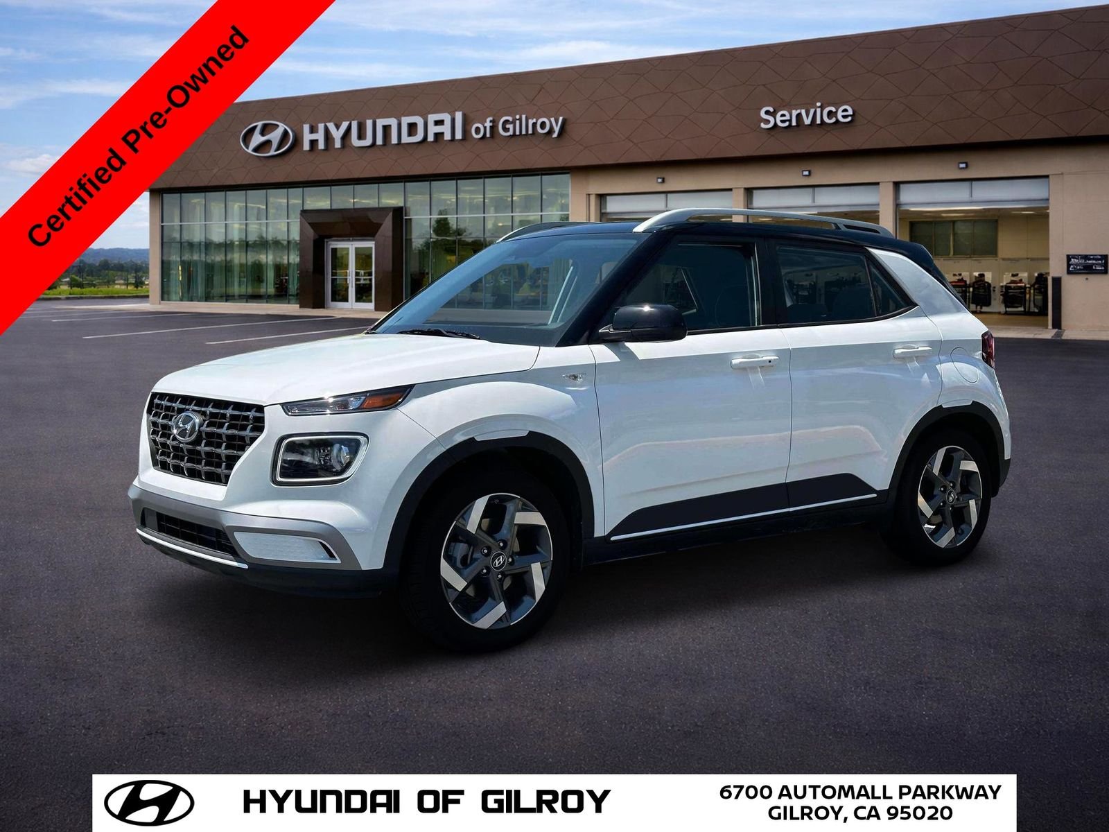 Certified Used 2025 White Hyundai Limited image 2