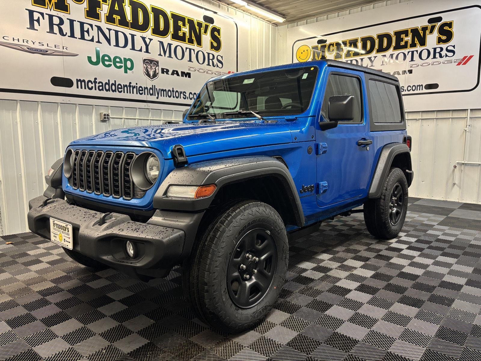 New 2026 Hydro Blue Pearl-Coat Exterior Paint Jeep Sport image 7