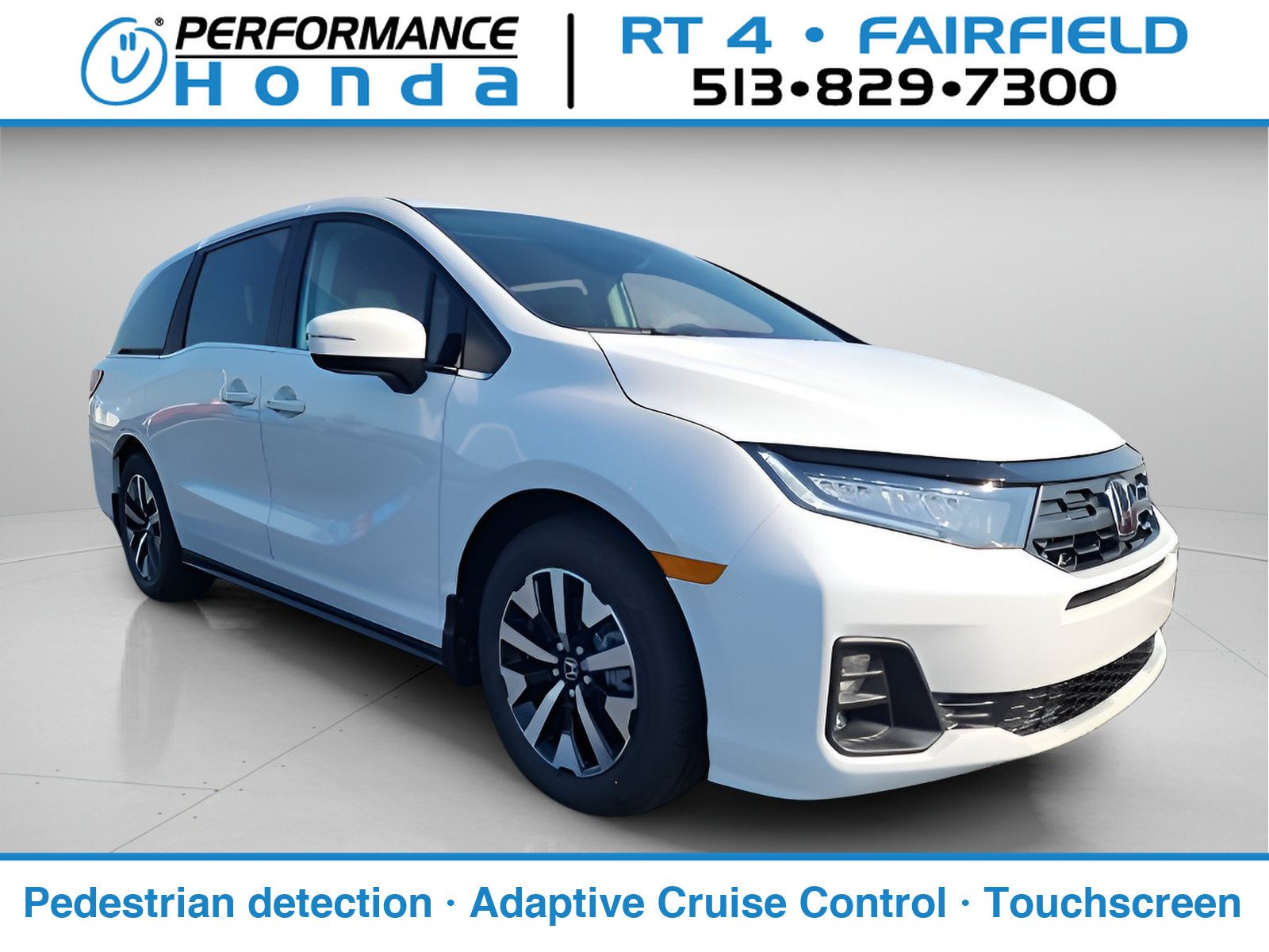 New 2027 Platinum White Pearl Honda EX-L image 1
