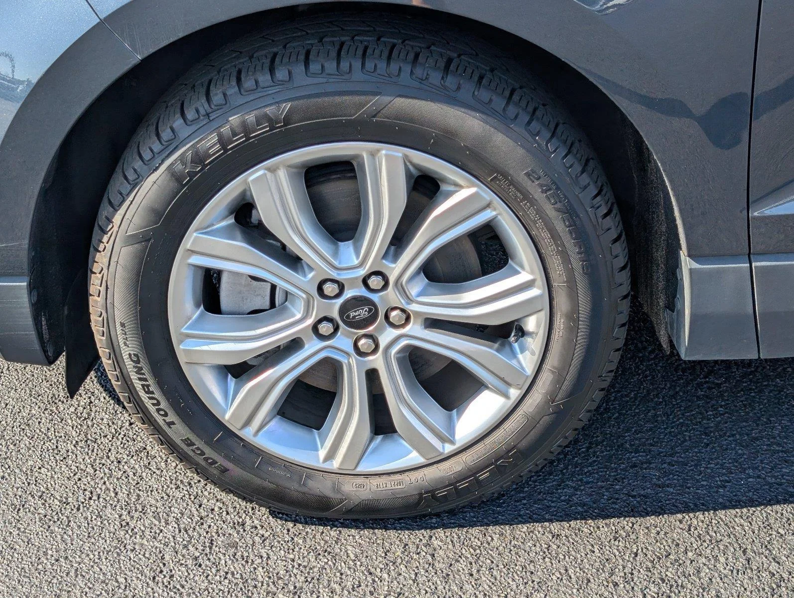 Used 2024 Stone Blue Ford Titanium image 11