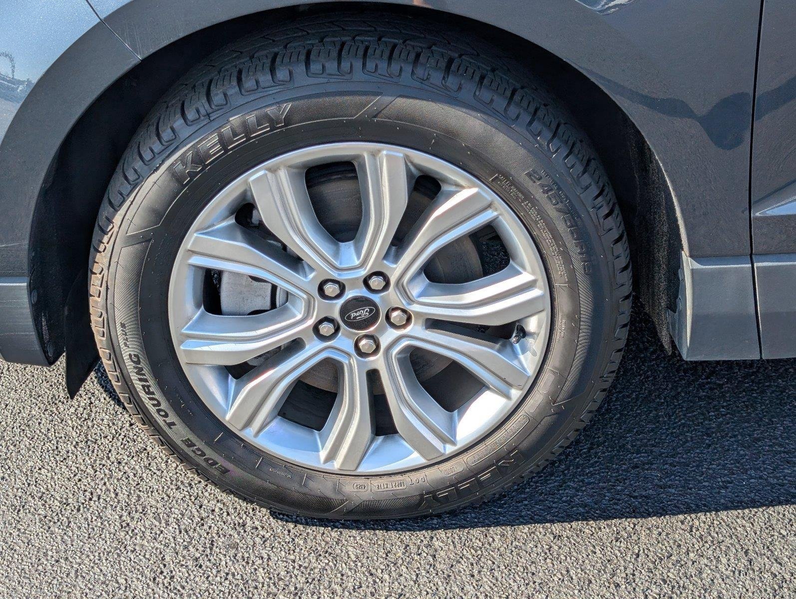 Used 2024 Stone Blue Ford Titanium image 11