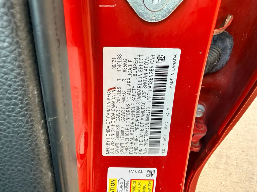 Used 2022 Rallye Red Honda Sport image 32