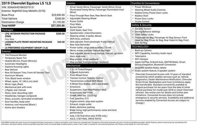 Used 2019 Gray Chevrolet LS image 16