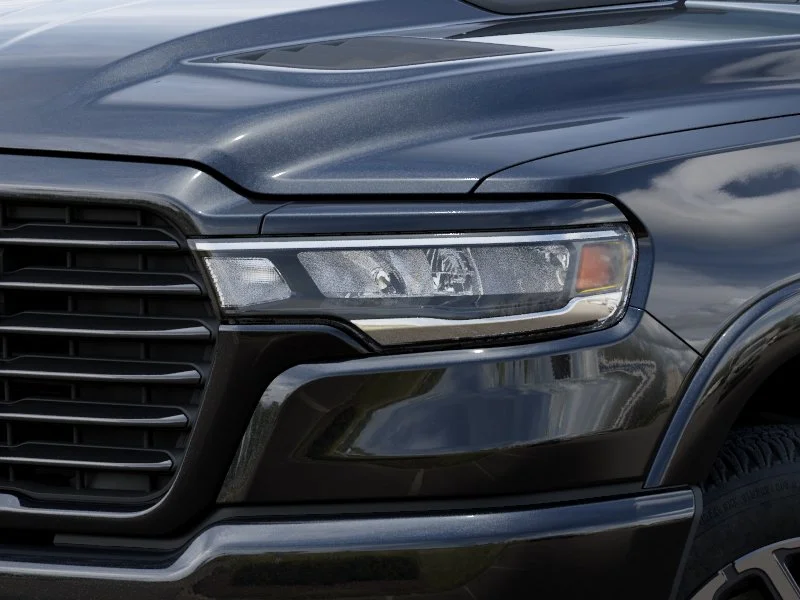 New 2026 Diamond Black Crystal Pearl-Coat Exterior Paint RAM Laramie image 36