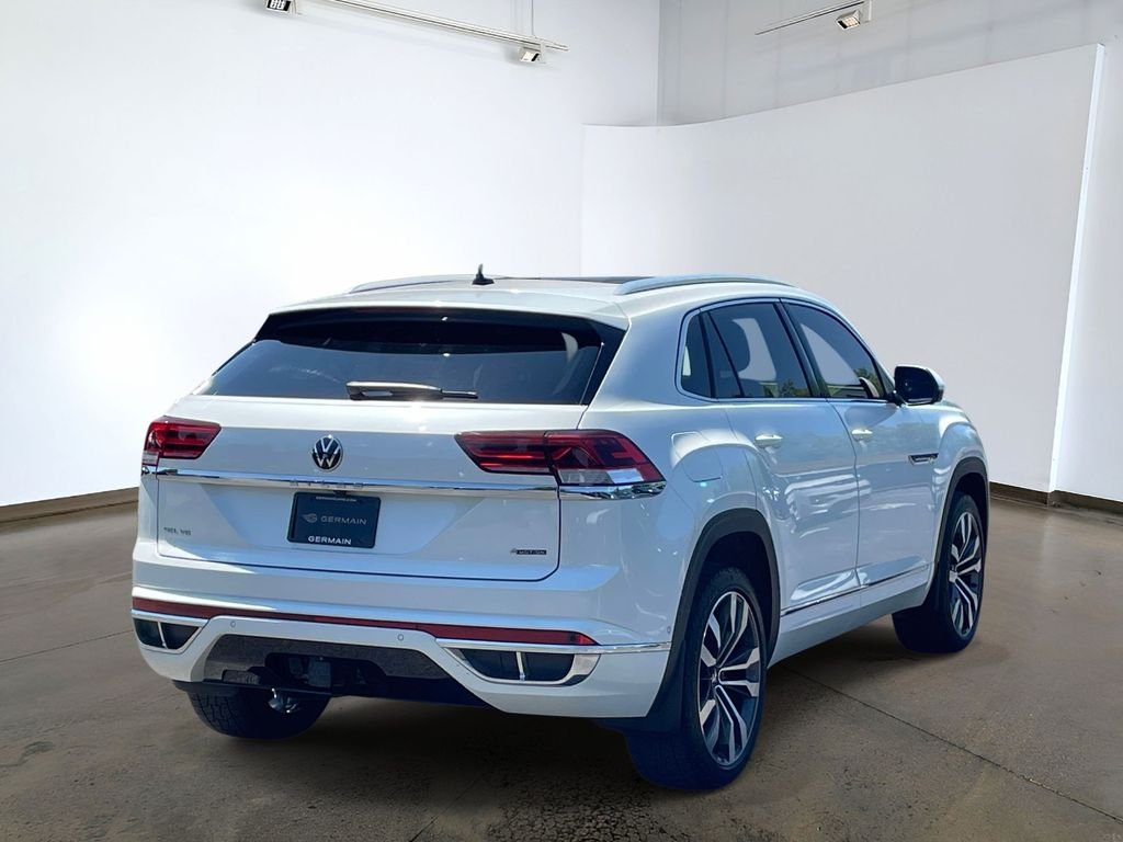 Used 2023 Opal White Volkswagen 3.6L V6 SEL Premium R-Line image 7