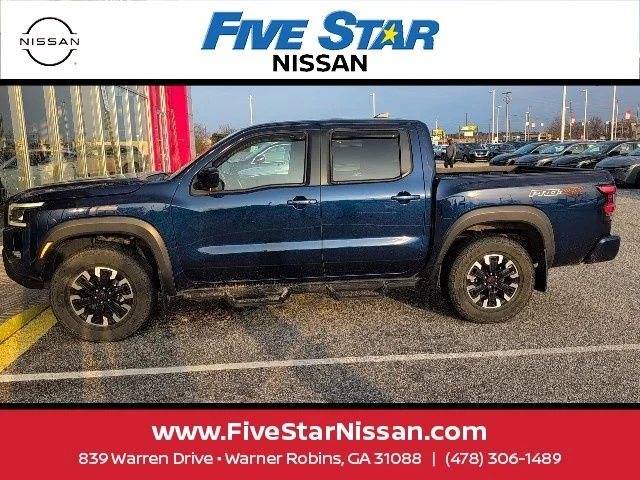 Used 2022 Blue Nissan PRO-4X image 3