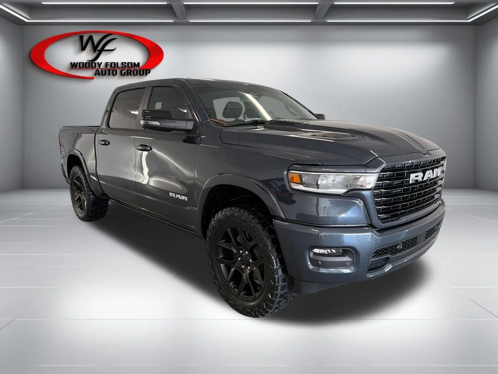 New 2026 Forged Blue Metallic Exterior Paint RAM Laramie image 3