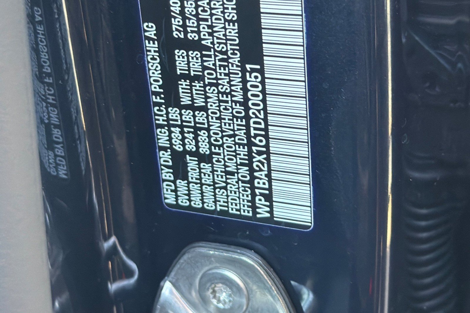 Used 2026 Algarve Blue Metallic Porsche Electric image 29