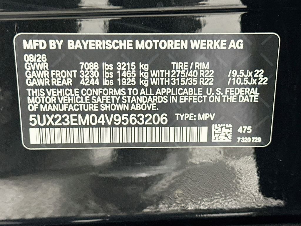 New 2027 Black Sapphire Metallic BMW xDrive40i image 24