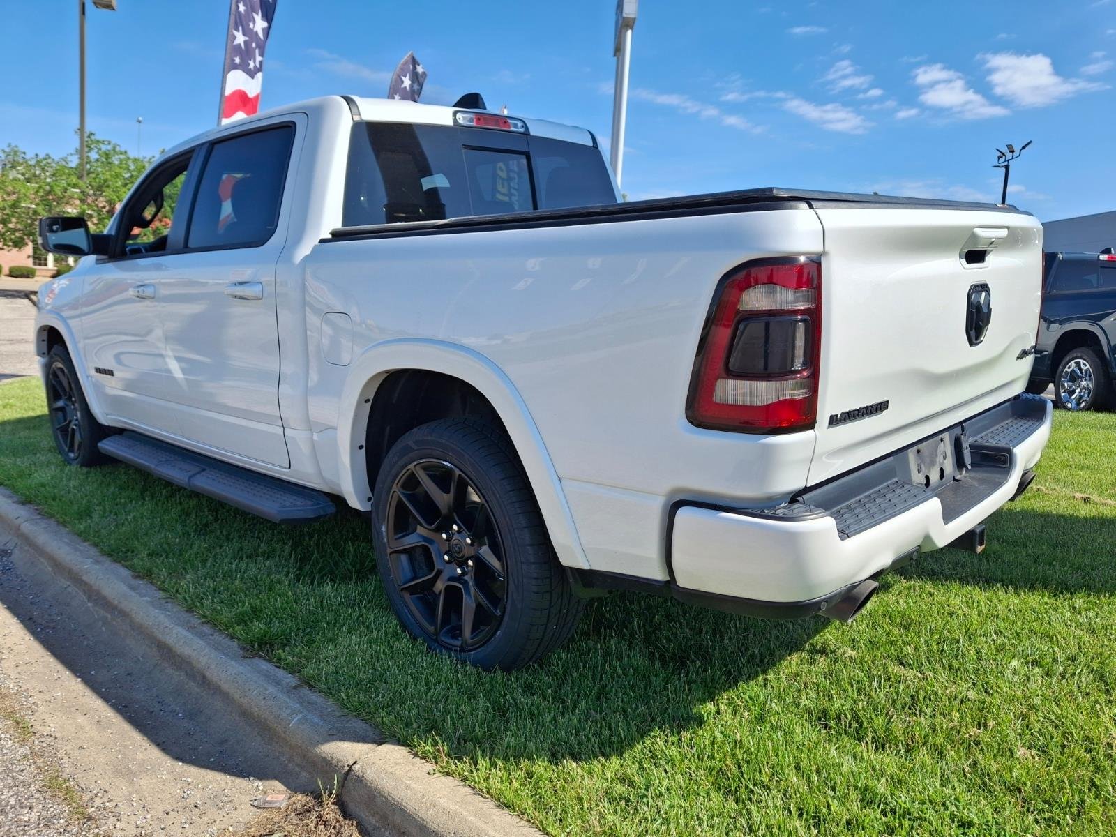 Certified Used 2022 Ivory Tri Coat Pearl Coat RAM Laramie image 3