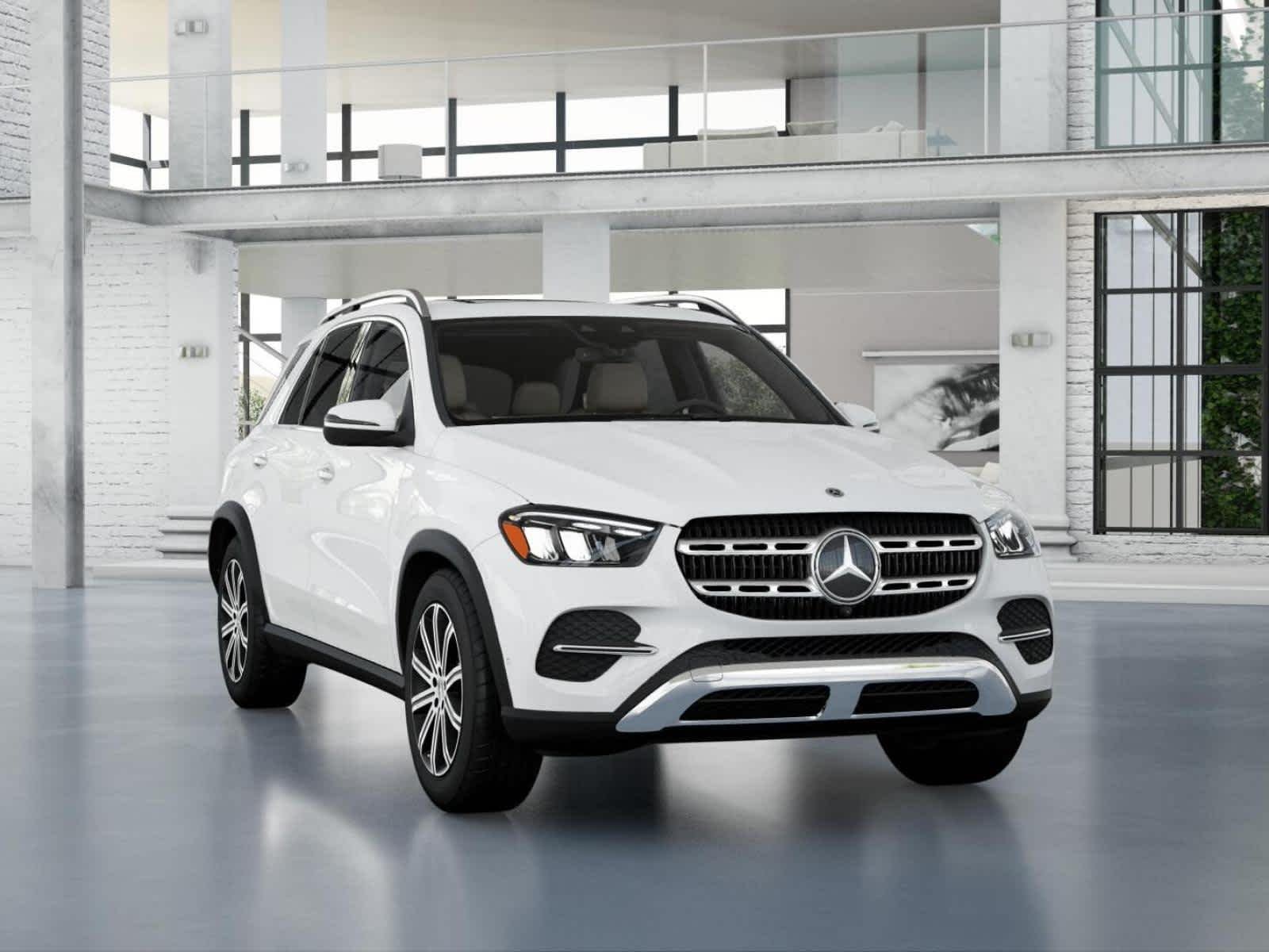 Used 2025 Polar White Mercedes-Benz GLE 350 image 9