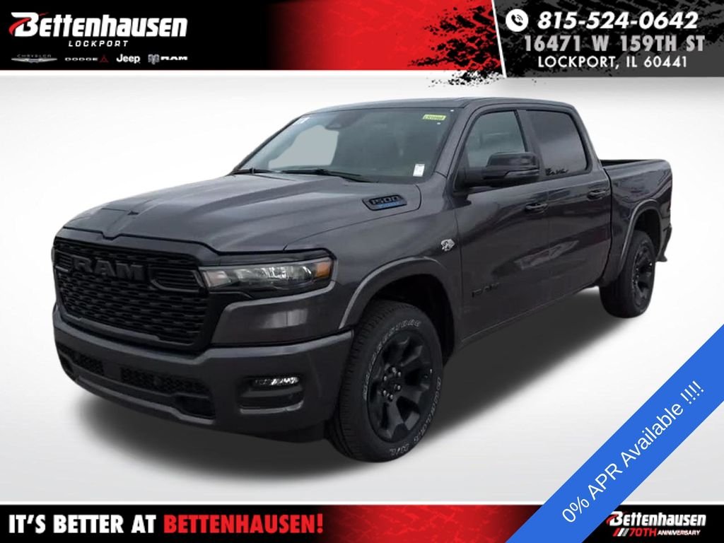 New 2026 Granite Crystal Metallic Clearcoat RAM BIG HORN image 1