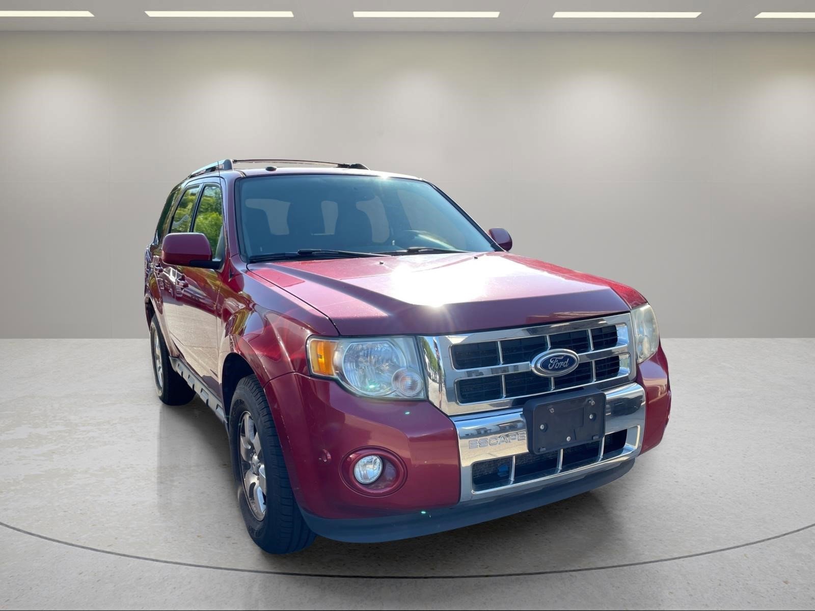 Used 2011 Sangria Red Metallic Ford Limited image 3