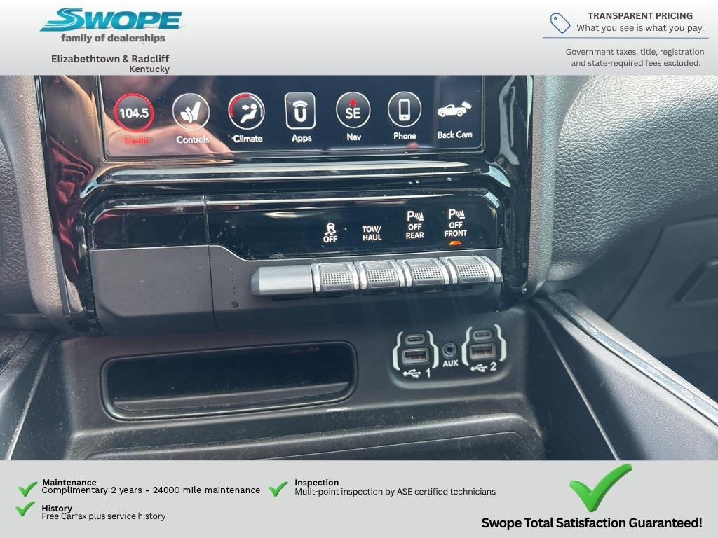 Used 2020 Bright White Clearcoat Ram Laramie image 21