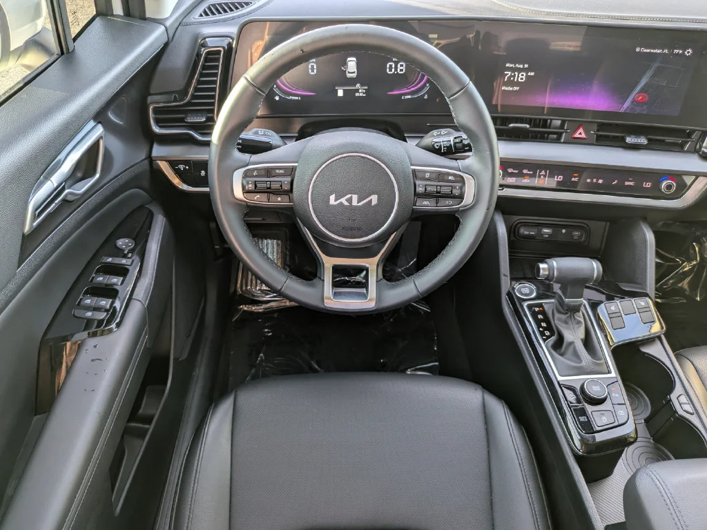Used 2025 White Kia EX image 12