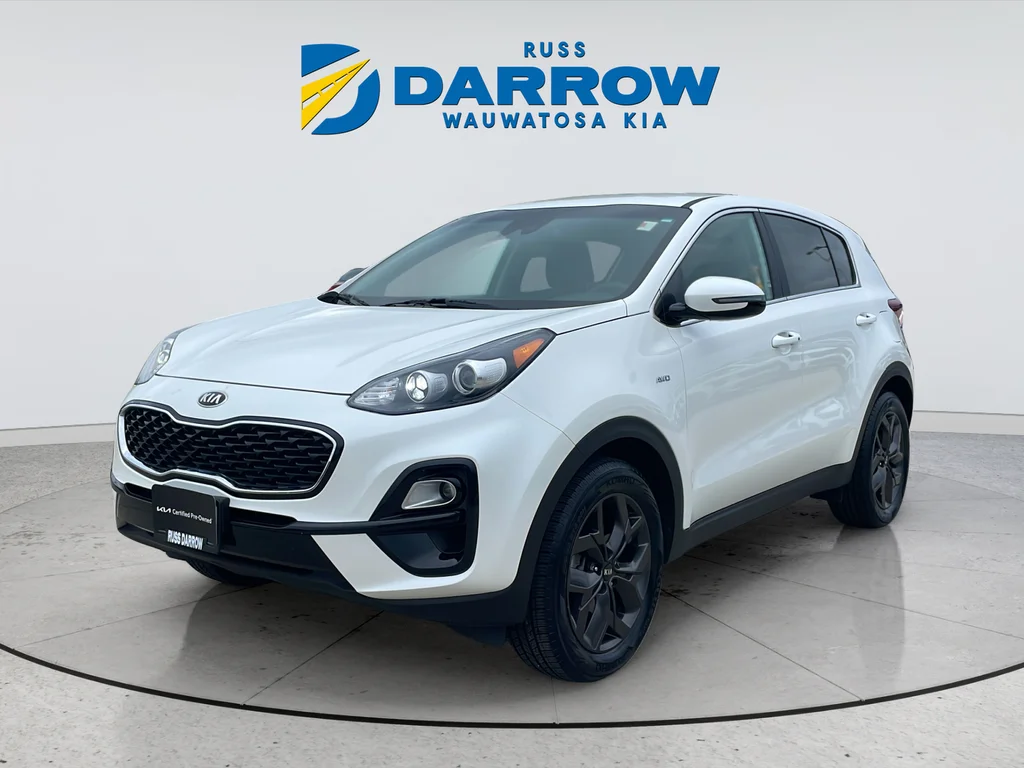 Used 2022 White Kia LX image 1