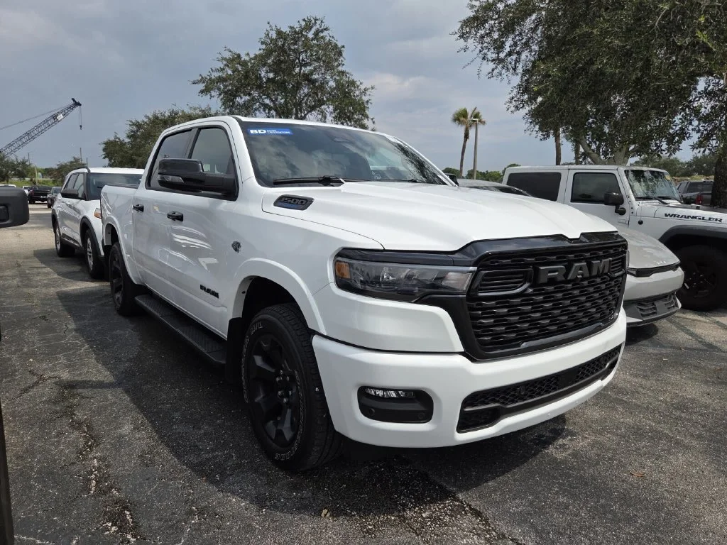 Used 2026 Bright White Clearcoat Ram Big Horn image 2