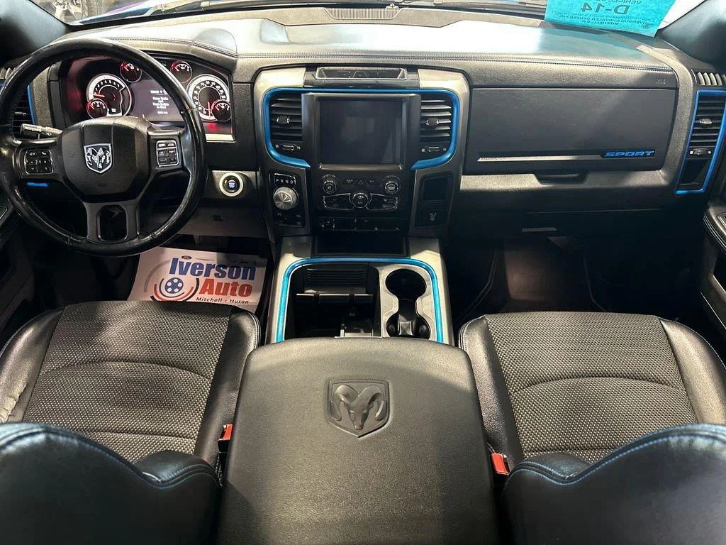 Used 2018 Hydro Blue Pearlcoat Ram Sport image 27