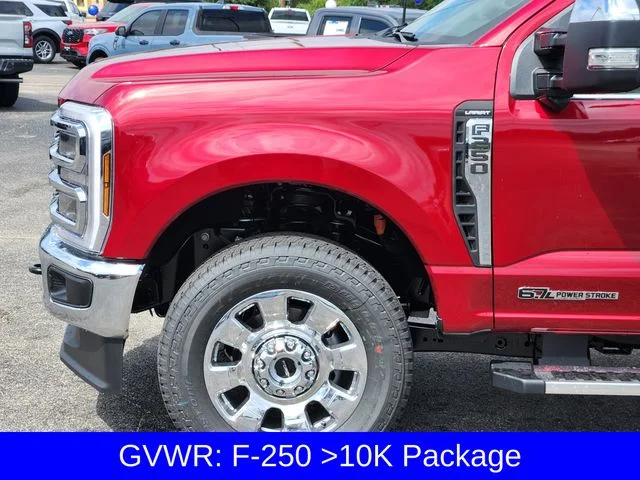 New 2026 Ruby Red Metallic Tinted Clearcoat Ford F-250® Lariat® image 9