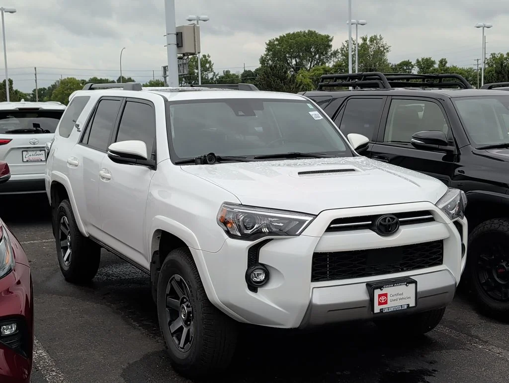 Certified Used 2024 White Toyota TRD Off-Road Premium image 2