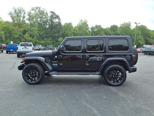 Certified Used 2022 Black Clearcoat Jeep Unlimited Sahara 4xe image 4