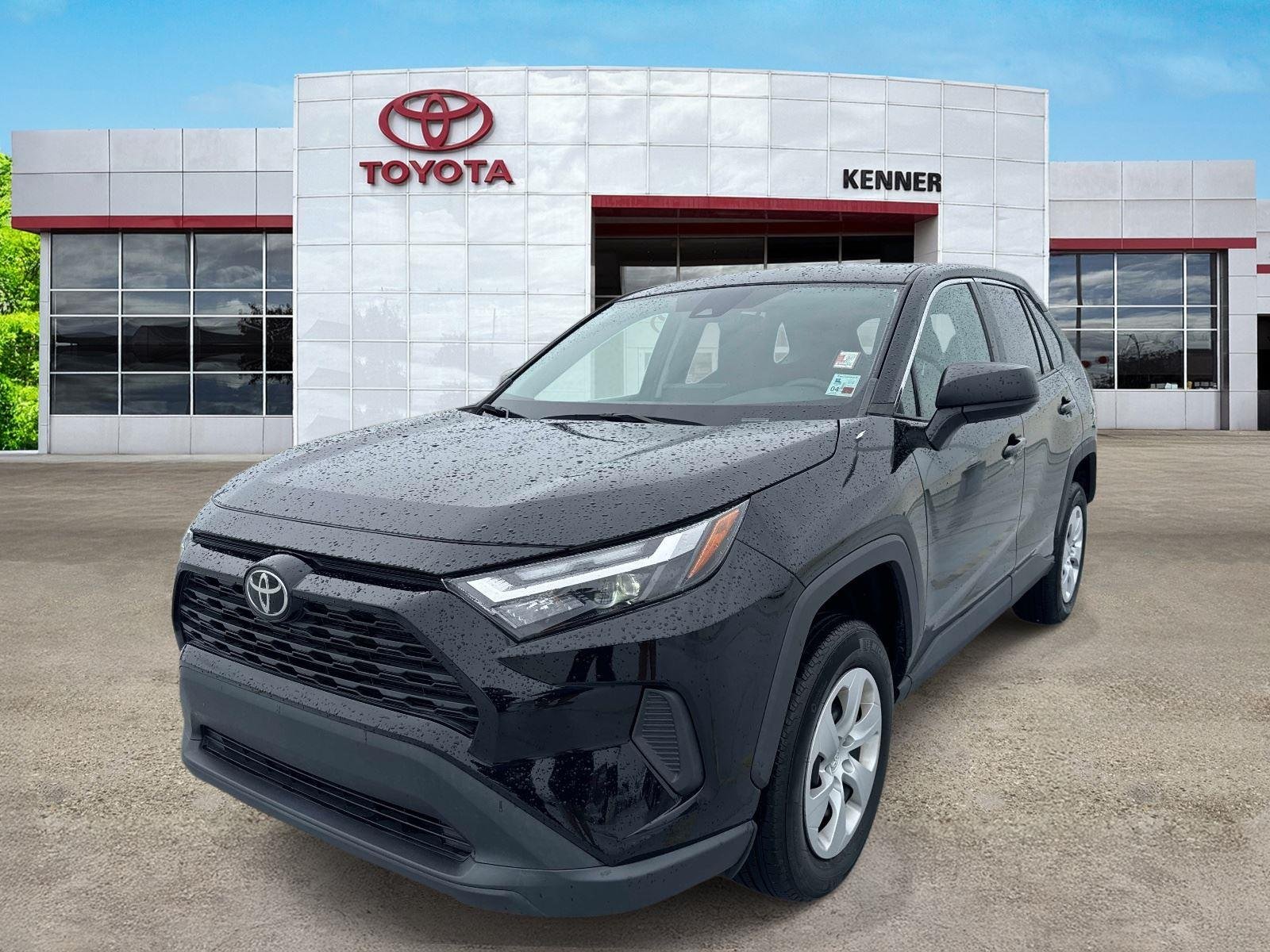 Used 2024 Midnight Black Metallic Toyota LE image 3