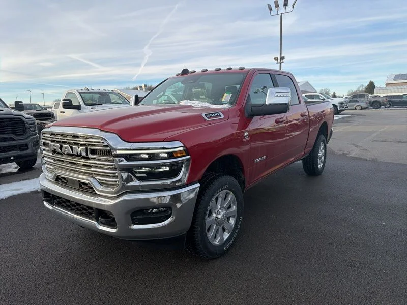 New 2026 Molten Red Pearl-Coat Exterior Paint RAM Laramie image 8
