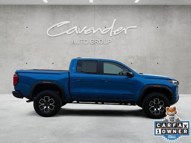 Used 2024 Dynamic Blue Metallic GMC AT4X image 17