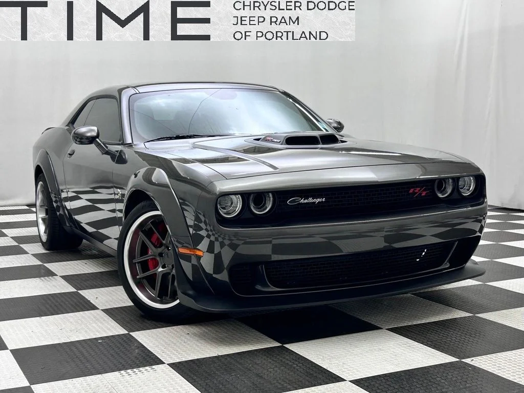 Used 2022 Gray Dodge R/T Scat Pack Widebody image 1