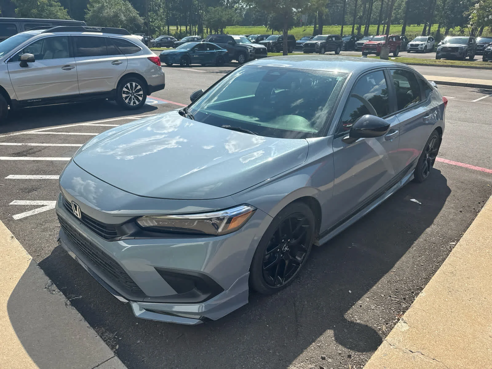 Used 2023 Sonic Gray Pearl Honda Sport image 6