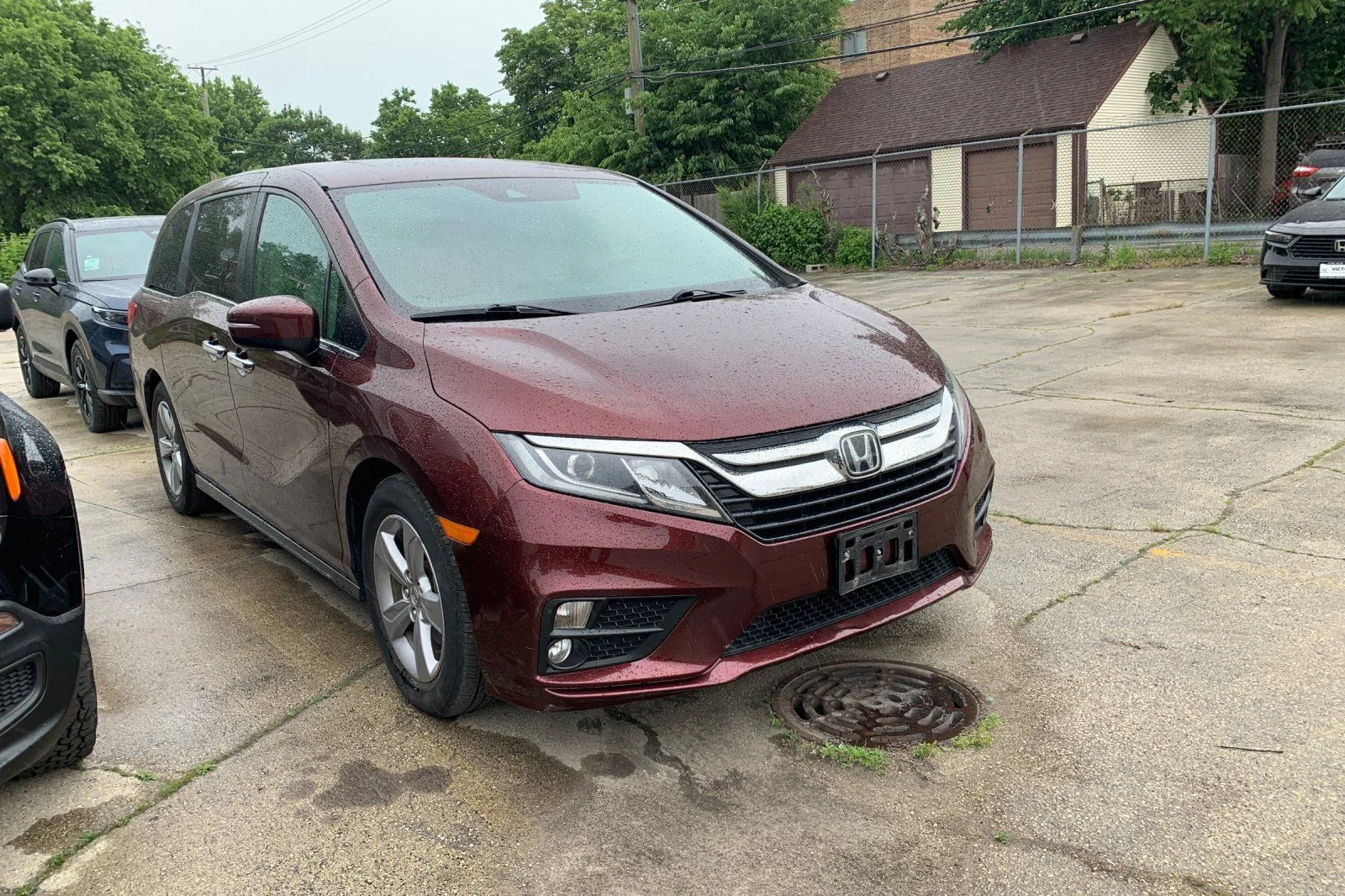 Certified Used 2019 Red Honda EX-L image 1