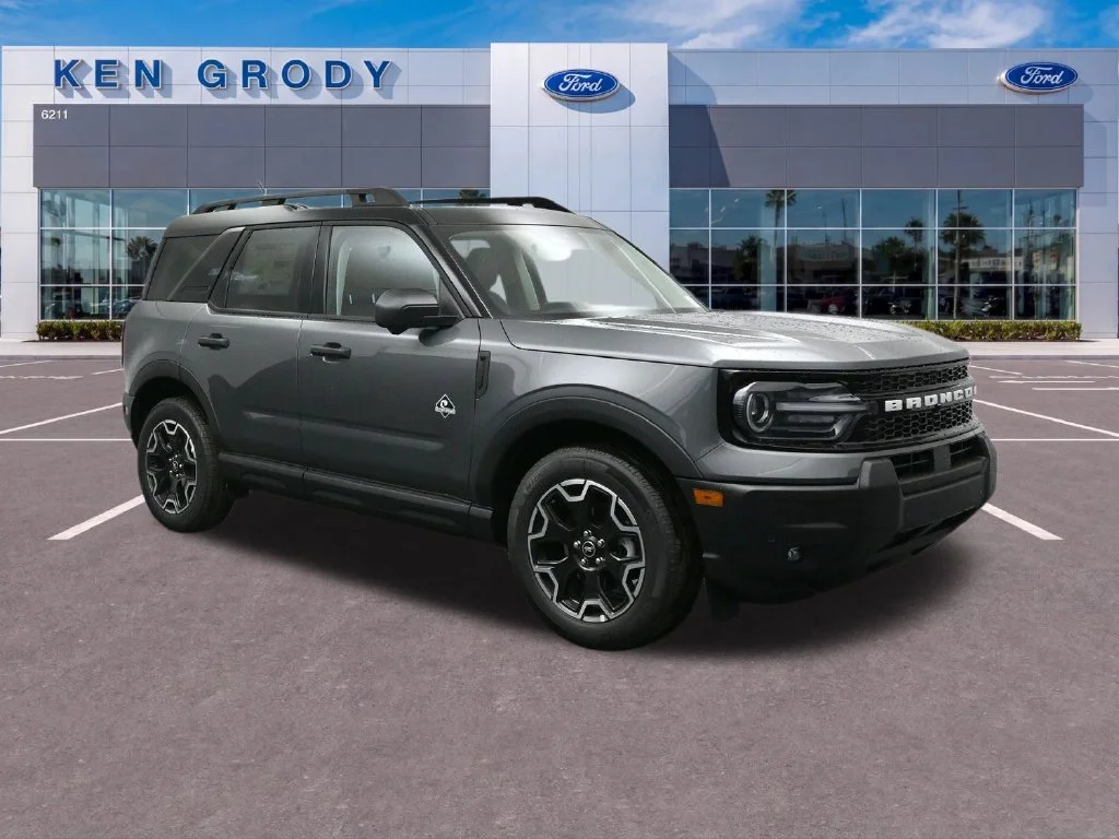 New 2026 Carbonized Gray Metallic Ford Outer Banks image 1