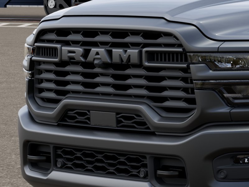 New 2026 Ceramic Gray Clear-Coat Exterior Paint RAM Tradesman Crew Cab 4x4 8